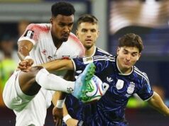 Argentina Tanpa Messi Dominasi Yordania, Unggul 2-0 di Babak Pertama