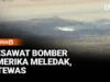 B-52 Jatuh Sesaat Setelah Lepas Landas, Delapan Awak Tewas