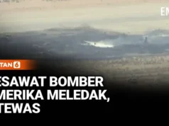B-52 Jatuh Sesaat Setelah Lepas Landas, Delapan Awak Tewas