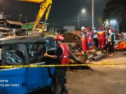 Balita Tewas Terjebak Lubang Proyek CSR di Tebet