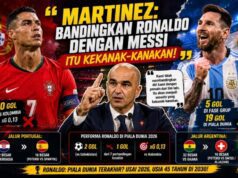 Bandingkan Ronaldo dan Messi? Martinez: Itu Perilaku Kanak-kanak