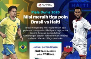 Brasil Tantang Haiti, Misi Tiga Poin di Grup C