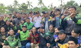DKI Akan Fasilitasi Parkir Khusus Ojol di Gedung