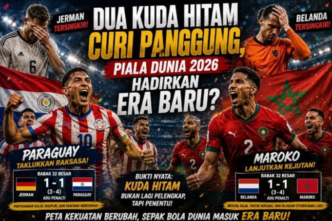 Dua Kuda Hitam Guncang Piala Dunia 2026, Era Baru Bola Eropa Mulai?