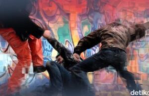 Dua Preman Brutal Serang Tukang Sate di Jakpus