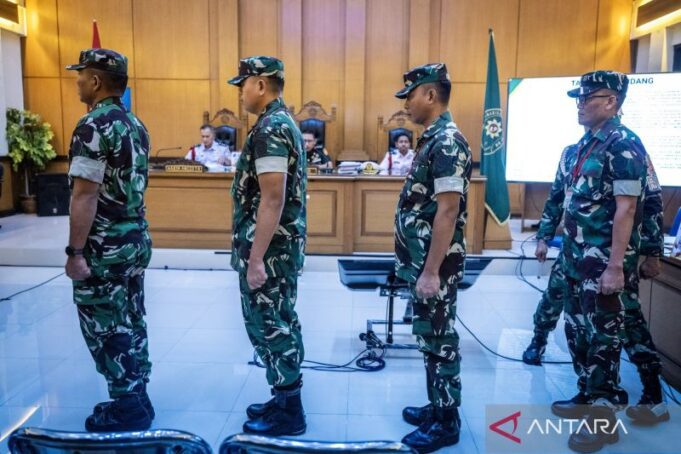 Empat Prajurit TNI Divonis atas Penyiraman Air Keras ke Aktivis