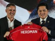 Erick Thohir dan Herdman Temui Prabowo Bahas Masa Depan Sepak Bola Indonesia
