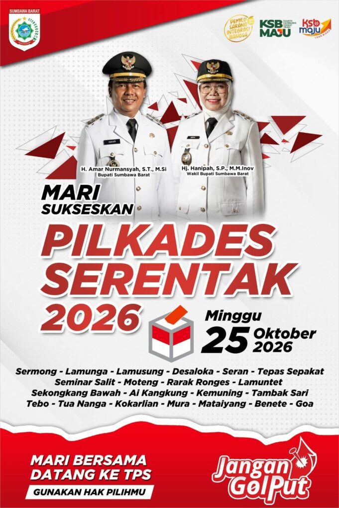 Pilkades Serentak 2026 di Sumbawa Barat Digelar 25 Oktober