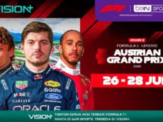 Formula 1 2026: Balapan Sengit di Red Bull Ring Tampil di VISION+
