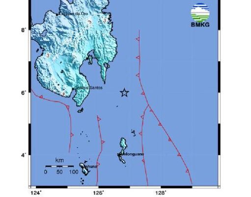 Gempa Bangkitkan Daratan Baru di Mindanao