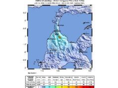 Gempa Darat Picu Kenaikan Air Laut di Palu