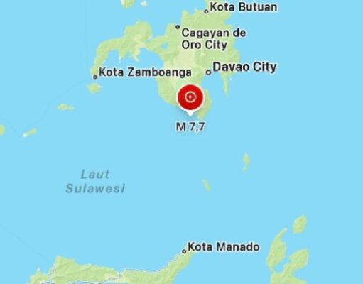 Gempa Mindanao Getarkan Timur Indonesia