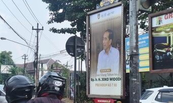 Gerindra Kecewa Baliho Ulang Tahun Jokowi Muncul di Solo