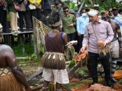 Gibran Tinjau Sekolah Lapang Sagu Asmat, Dorong Ekonomi Berbasis Budaya