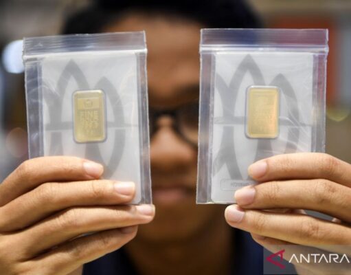 Harga Emas Antam Naik Rp5.000 Per Gram ke Rp2,743 Juta