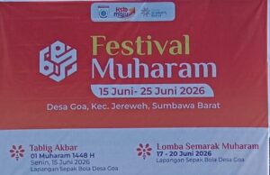 Festival Muharam 2026 Desa Goa Siap Semarakkan Syiar Islam dan Budaya Lokal di Jereweh