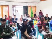 Nobar Piala Dunia dan Makan Bersama, Koramil 1710-02/Timika Perkuat Kemanunggalan TNI-Rakyat