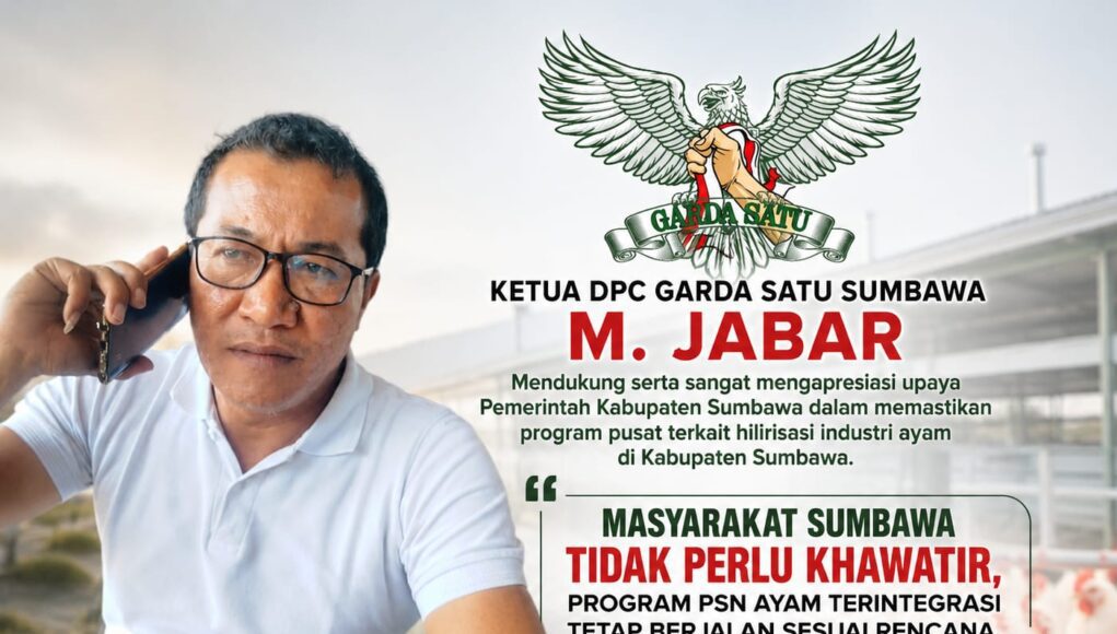 DPC Garda Satu Sumbawa Dukung Penuh Upaya Pemkab Wujudkan Industri Ayam Terintegrasi