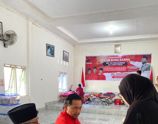 Peringati Bulan Bung Karno, PDIP Lombok Tengah Bertekad Jadikan Aksi Sosial sebagai Agenda Rutin