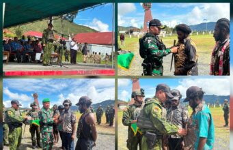 Kembali ke Pangkuan Ibu Pertiwi, 5 Mantan Anggota OPM di Puncak Jaya Ikrar Setia NKRI