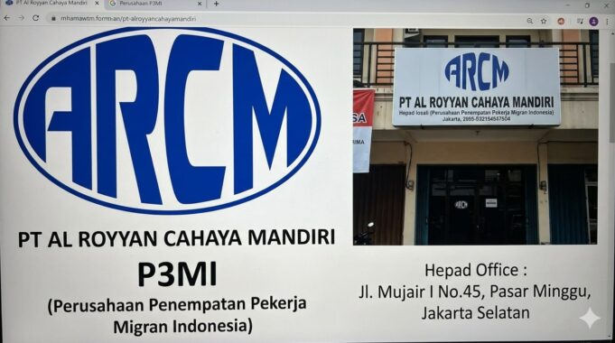 PT. AL Royan Cahaya Mandiri Hadirkan Visi Baru Untuk Pekerja Migran Indonesia.