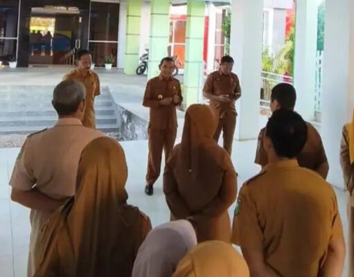Wabup Sidak Arpusda Sumbawa