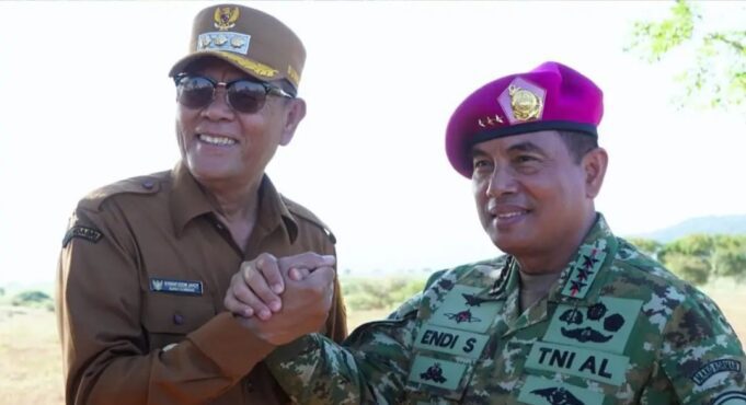Pemkab Sumbawa Hibahkan 55 Hektare Lahan Pembangunan Yonif 16 Marinir