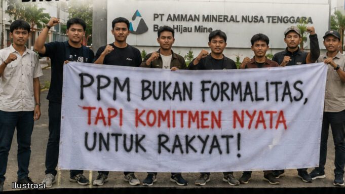 SRLT Desak Audit Total Program PPM PT AMMAN, Pertanyakan Dampak Nyata bagi Masyarakat Lingkar Tambang