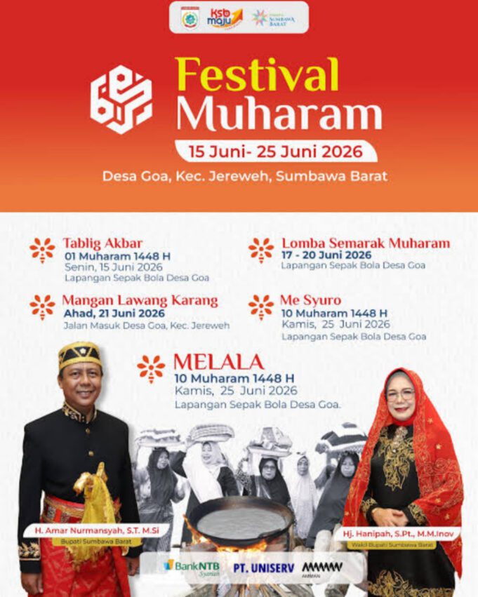 Malam Ini Festival Muharram Jereweh Dibuka, Minyak Jereweh Jadi Daya Tarik Utama