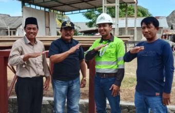 Camat Maluk dan Pemdes Maluk Bersama PT Vektor Terus Genjot Persiapan Arena MTQ ke-XXII Tingkat Kecamatan