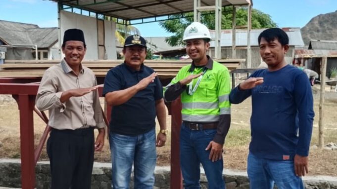 Camat Maluk dan Pemdes Maluk Bersama PT Vektor Terus Genjot Persiapan Arena MTQ ke-XXII Tingkat Kecamatan