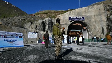 India Tembus Himalaya dengan Terowongan 13 Km untuk Konektivitas Strategis