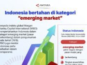 Indonesia Tetap Bertahan di Kelas Pasar Berkembang