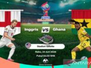 Inggris Rotasi Starter, Hadapi Ghana di Boston