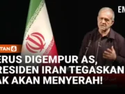 Iran Tegaskan Tak Akan Menyerah Meski Digempur AS