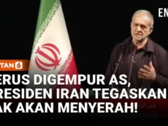 Iran Tegaskan Tak Akan Menyerah Meski Digempur AS