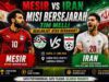 Iran vs Mesir: Laga Sejarah di Tengah Badai Politik