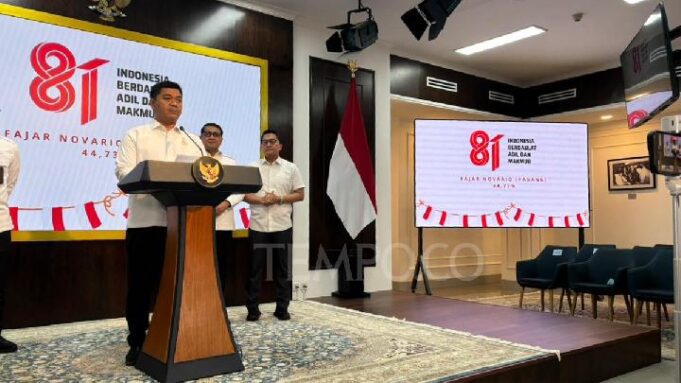 Istana Resmikan Logo HUT ke-81 RI dengan Nuansa Kebersamaan