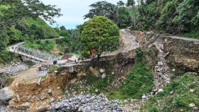Jembatan Enang-Enang Rusak Parah, Solusi Permanen Siap Dibangun 2027