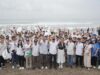 KKP dan DANA Gelar Aksi Bersih Pantai Cegah Sampah Masuk Laut