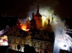 Katedral 950 Tahun di Kyiv Hancur Dihantam Rudal