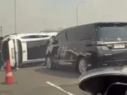 Kecelakaan Beruntun di Tol Becakayu, Delapan Orang Terluka