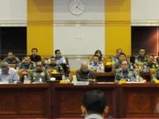 Komisi I DPR Gelar Rapat Rahasia dengan Pemimpin TNI dan Menhan