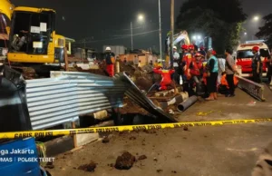 Lubang 30 Cm Renggut Nyawa Balita 4 Tahun di Tebet