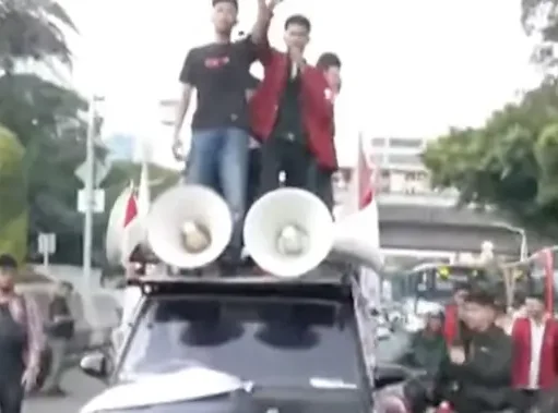 Mahasiswa Gelar Aksi 20 Tuntutan di Jakarta