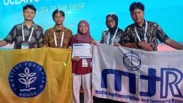 Mahasiswa IPB Juara Dunia dengan Teknologi Dengar Laut