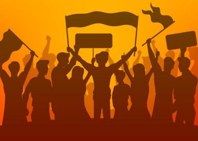 Mahasiswa-UI-Gelar-Aksi-di-Bundaran-HI-Tuntut-Perubahan-Nyata