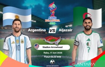 Messi Pimpin Argentina Hadapi Aljazair di Pembuka Piala Dunia