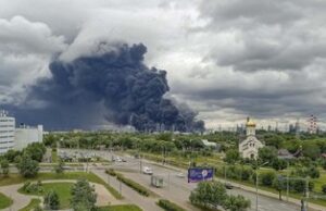 Moskow Terbakar, Drone Ukraina Serang Kilang Minyak