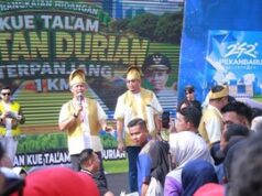 Pekanbaru Pecahkan Rekor Dunia dengan Talam Durian Sepanjang 1 Km